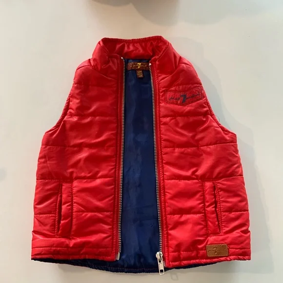 Baby Unisex (7 For All Mankind) puff Vest - 12M - Picture 1 of 1
